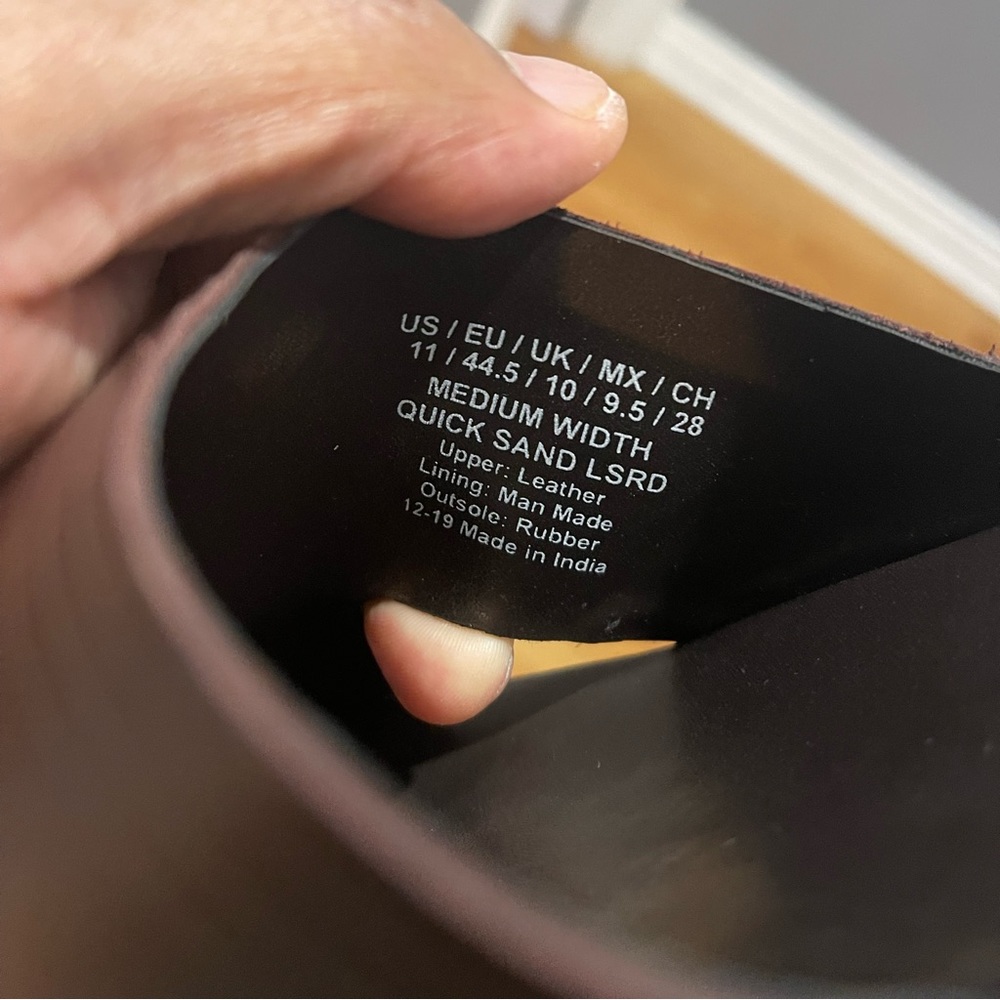 Kenneth Cole Sand-y Beach/Quick Sand Lsrd Slide Sandals Drk Brwn Sz 11 - Picture 14 of 16